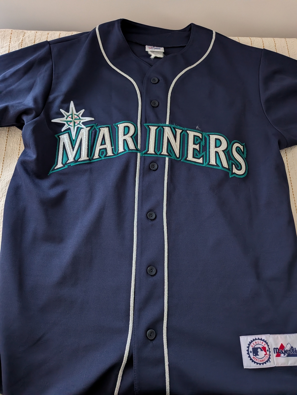 Seattle Mariners Alternate Uniform Majestice Size Large